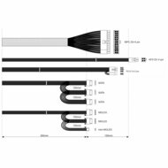 Voedingsbron Akyga AK-B1-500 500 W RoHS CE Bekabeld ATX 2