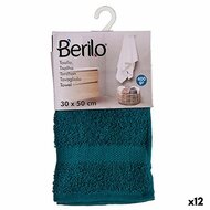 Badhanddoek Blauw 30 x 50 cm (12 Stuks) 1