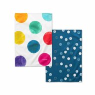 Keukendoek HappyFriday Confetti Multicolour 70 x 50 cm (2 Stuks) 1