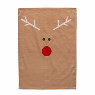 Keukendoek HappyFriday Xmas Snowmates Multicolour 70 x 50 cm (2 Stuks) 3