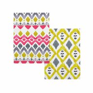 Keukendoek HappyFriday Ikat Multicolour 70 x 50 cm (2 Stuks) 1