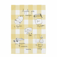 Keukendoek HappyFriday Apple pie Multicolour 70 x 50 cm (2 Stuks) 2