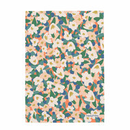 Keukendoek HappyFriday Aware Flower Power Multicolour 70 x 50 cm (2 Stuks) 3