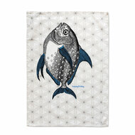 Keukendoek HappyFriday Fish Multicolour 70 x 50 cm (2 Stuks) 3