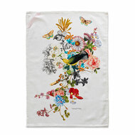 Keukendoek HappyFriday Floral Branch Multicolour 70 x 50 cm (2 Stuks) 2