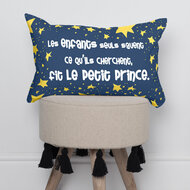 Kussenhoes HappyFriday Le Petit Prince Son avion Multicolour 50 x 30 cm 4