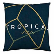 Kussenhoes Naturals Tropical (50 x 50 cm) 1