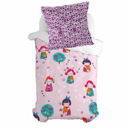 Kussensloop HappyFriday Moshi Moshi Cherry Blossom Multicolour 80 x 80 cm 4