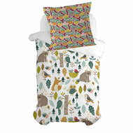 Kussensloop HappyFriday Moshi Moshi Harvestwood Multicolour 80 x 80 cm 4