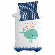 Kussensloop HappyFriday Moshi Moshi Whale Multicolour 80 x 80 cm 4