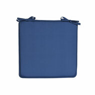 Stoelkussen Home ESPRIT Blauw Wit 38 x 38 x 2 cm 3