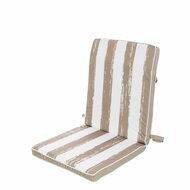 Stoelkussen Strepen 90 x 40 x 4 cm Beige 1