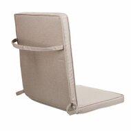 Stoelkussen Beige 123 x 48 x 4 cm 2