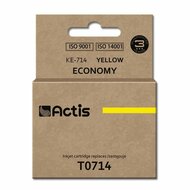 Originele inktcartridge Actis KE-714 Geel 1