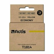 Originele inktcartridge Actis KE-1814 Geel 1