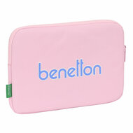 Laptophoes Benetton Pink Roze (31 x 23 x 2 cm) 2