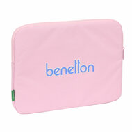 Laptophoes Benetton Pink Roze (34 x 25 x 2 cm) 2