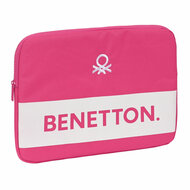 Laptophoes Benetton Raspberry Fuchsia (34 x 25 x 2 cm) 1