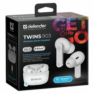 In-ear Bluetooth oordopjes Defender TWINS 903 Wit Multicolour 5