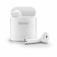 In-ear Bluetooth oordopjes Savio TWS-01 Wit 1