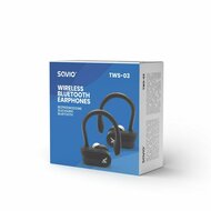 In-ear Bluetooth oordopjes Savio TWS-03 Zwart Grafiet 3