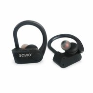 In-ear Bluetooth oordopjes Savio TWS-03 Zwart Grafiet 5