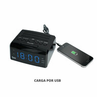 Wekkerradio LED PLL FM 0,5 W 1