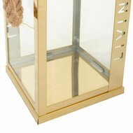 Lantaarn Alexandra House Living Goud Glas Roestvrij staal 18 x 30 x 18 cm 5