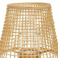 Lantaarn Alexandra House Living Natuurlijk Bamboe Rotan 36 x 64 x 36 cm 5