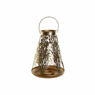 Lantaarn DKD Home Decor Gouden Metaal 25 x 25 x 42 cm 1