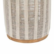 Lantaarn Beige Natuurlijk Bamboe Kristal 22 x 22 x 38 cm 7