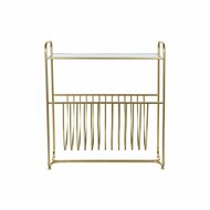 Tijdschriftenrek DKD Home Decor Spiegel Gouden Metaal (76 x 35 x 83 cm) 1