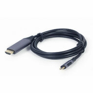 Adapter HDMI naar DVI GEMBIRD CC-USB3C-HDMI-01-6 Zwart/Gris 1,8 m 4