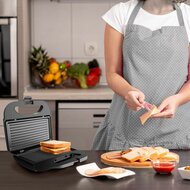 Tosti-ijzer Black &amp; Decker BXSA752E Zwart 750 W 6