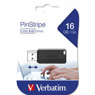 USB stick Verbatim 49063 Sleutelhanger Zwart 4