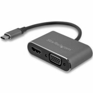 Adapter USB-C naar VGA/HDMI Startech CDP2HDVGA Zwart 4K Ultra HD 1