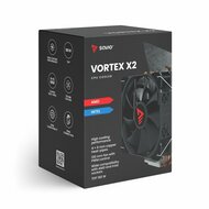 CPU-ventilator Savio VORTEX X2 3