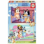 Set van 2 Puzzels Bluey 25 Onderdelen 1