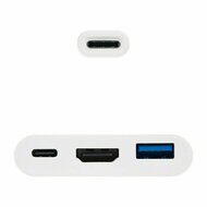 Adapter USB-C naar HDMI NANOCABLE 10.16.4302 Full HD (15 cm) Wit 2