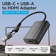 Adapter USB-C naar HDMI Vention ACYHB 2