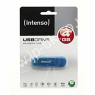 USB stick INTENSO 3502450 4 GB Blauw 2