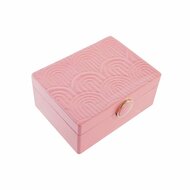 Juwelenkistje DKD Home Decor Roze Hout MDF 17 x 13 x 8,5 cm 4