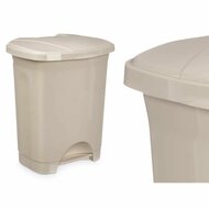 Pedaalemmer Beige Plastic 10 L (8 Stuks) 2