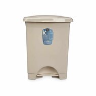 Pedaalemmer Beige Plastic 10 L (8 Stuks) 3