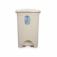 Pedaalemmer Beige Plastic 50 L (3 Stuks) 3