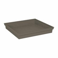 Bloempot schaal EDA Tuscany Vierkant Taupe 40 cm 40 x 40 x 5,9 cm 1