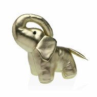 Deurstopper Versa Gouden Olifant Textiel 16 x 29 x 25 cm 1