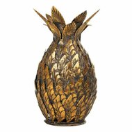 Kandelaar Alexandra House Living Gouden Ijzer 15 x 26 x 15 cm ananas 3