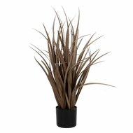 Decoratieve plant PVC Staal Cement 10 x 10 x 9 cm 61 cm 1