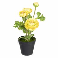 Decoratieve plant Polyester Polyethyleen Ijzer Bloem 11 x 11 x 36 cm 1